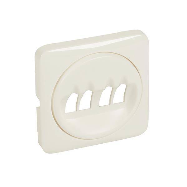 Legrand 776715 Abdeckung HIFI Lautsprecher 2-fach Creo ultraweiß Install.Baumaterial Schalter