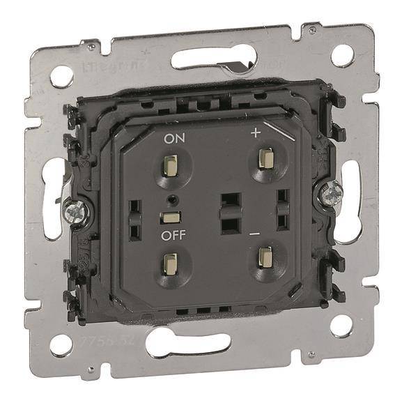 Legrand 775652 Einsatz Universal Tastdimmer 400W Install.Baumaterial Schaltermat/Geb.Steu Schalter