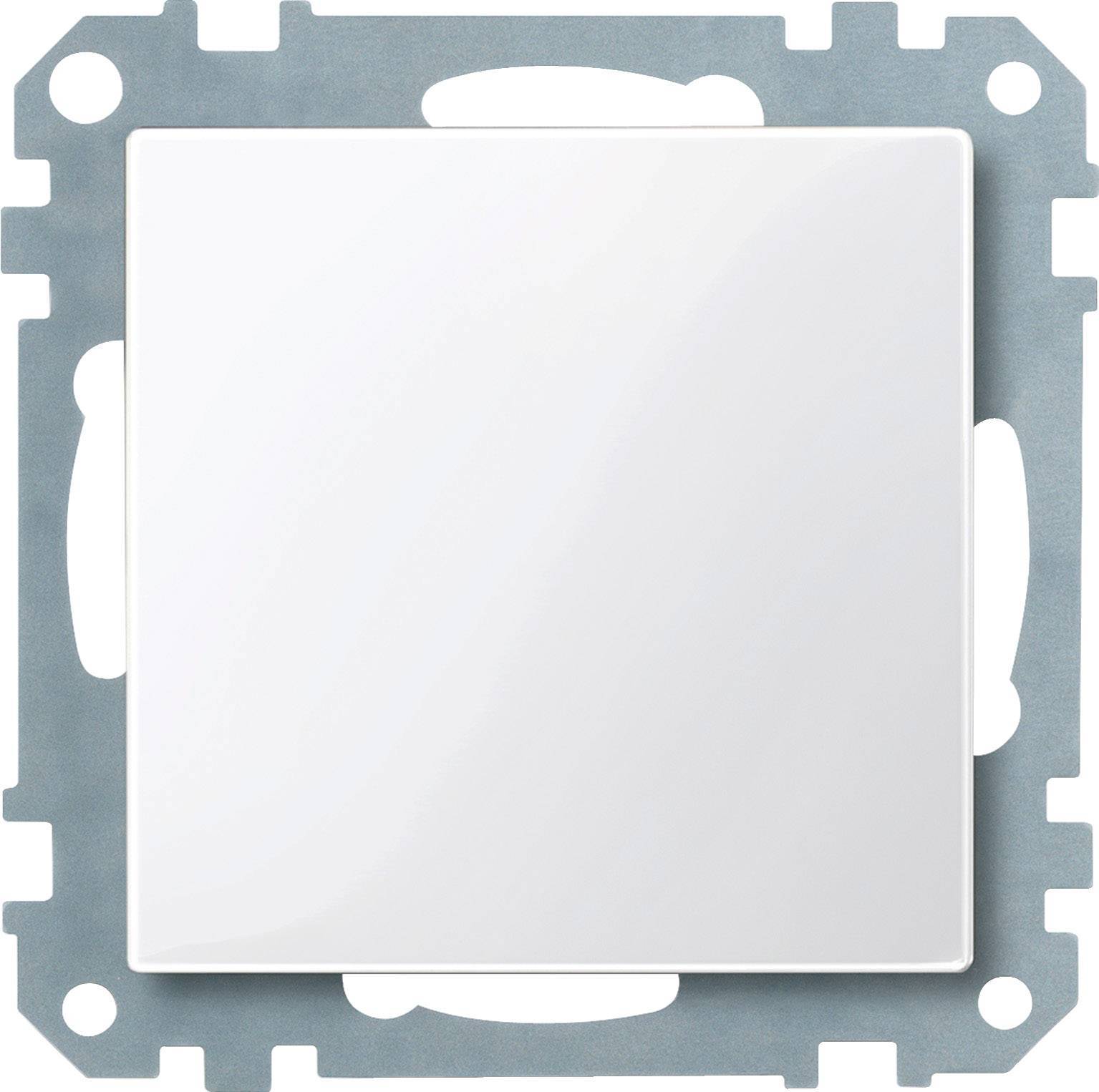 Merten Blindabdeckung polarweiß 391619 glänzend System M Install.Baumaterial Schaltermat/Geb.Steu