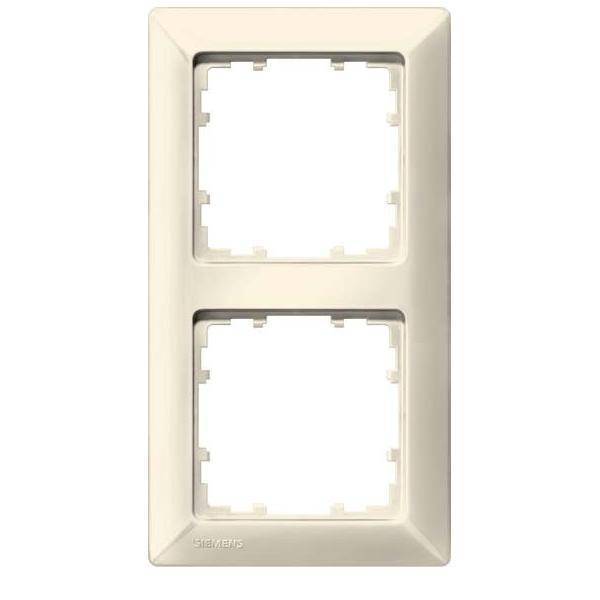 Siemens 5TG25820 DELTA line Rahmen 2fach 151x80mm elektrowei Install.Baumaterial Schalter