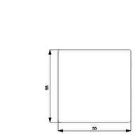 Siemens 5TG6201 Wandplatte/Schalterabdeckung Mehrfarbig Install.Baumaterial Schaltermat/Geb.Steu