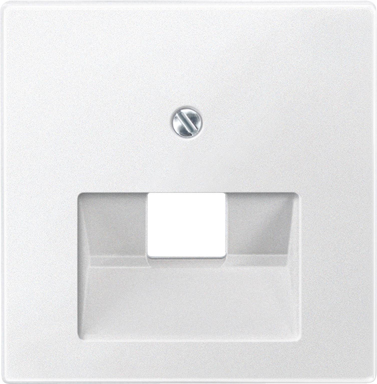 Merten Zentralplatte f.UAE 1fach 298319 polarweiß System M Install.Baumaterial Schaltermat/Geb.Steu