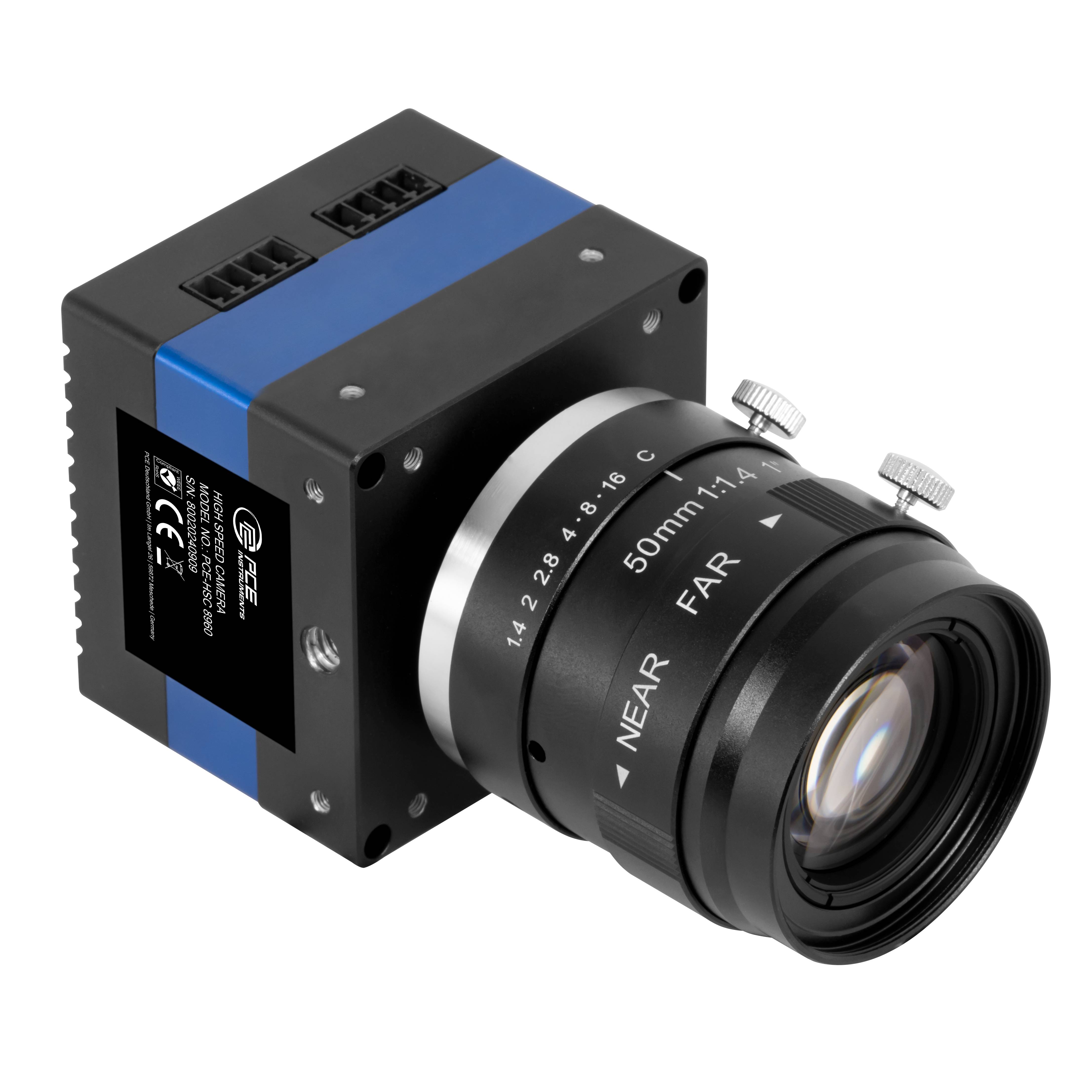 PCE Instruments Inspektionskamera PCE-HSC 8960 bis 8960 FPS |C-Mount kompatibel |5 MP CMOS-Sensor |Triggereingang |USB