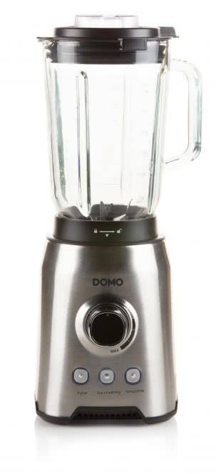 Domo DO 710 BL Standmixer Glas 1000W 1,5L 20.000 Umdr. 6 Klingen Impuls Hausgeräte Kleingeräte