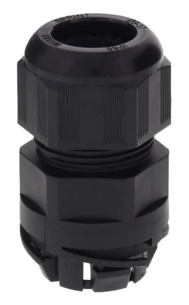 WISKA Kabelverschraubung ESKV-P 25 BK Push-In M25 BK 9-17mm 10112062 Industriematerial