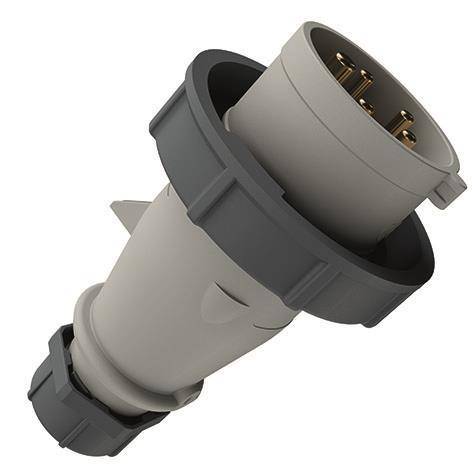 Mennekes 16A5P 1H>50V Stecker 3651 AM-TOP IP67 Industriematerial Verbindungstechnik Steckverbinder