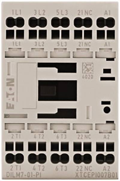 EATON DILM7-01(24VDC)-PI 199228 Leistungsschütz 3p 380V 400V 3kW 1 Ö Industriematerial