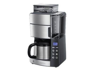 Russel Hobbs Grind & Brew Kaffeeautomat 10Tassen 1000Watt Thermo Mahlwerk Hausgeräte Kleingeräte