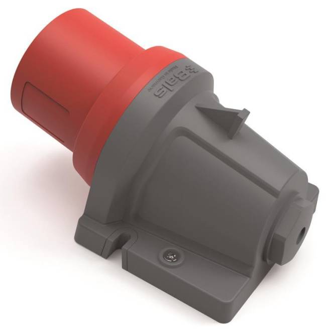 Bals Wandgerätestecker INNOLINQ QC 24661 32A 5p 400V 6h IP44 rot Industriematerial Steckverbinder