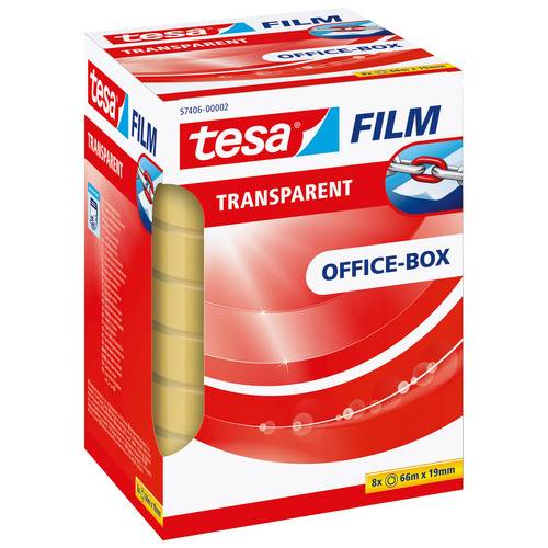 tesafilm® transparent, 8 Rollen, Office Box, 66m x 19mm Installation / Reinigung Kennzeichnung und