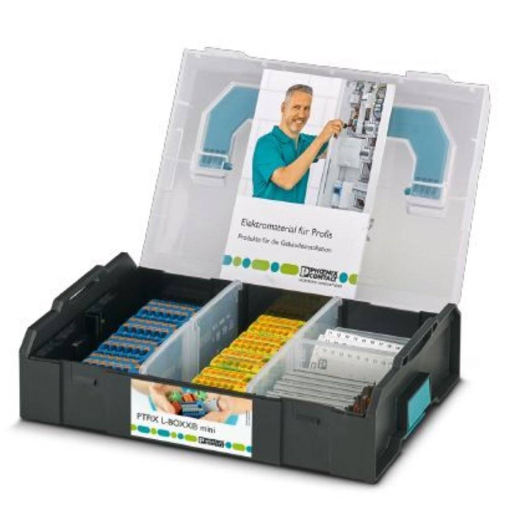 Phoenix CASE PTFIX L-BOXX MINI DE 1182117 Starterkit Industriematerial Verbindungstechnik