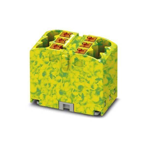 Phoenix 1091668 PTFIX 6X2,5 GNYE Verteilerblock Industriematerial Verbindungstechnik Reihenklemmen