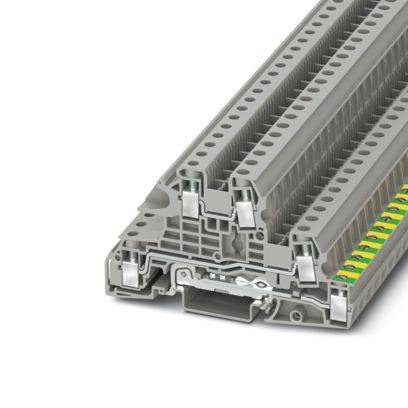 Phoenix 3076039 UTI 6-PE/L/NT Installationsschutzleiterklemme Industriematerial Verbindungstechnik