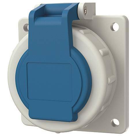 Mennekes Anbaudose SCHUKO 16A2p+E 17006 230V IP68 BL Industriematerial Verbindungstechnik