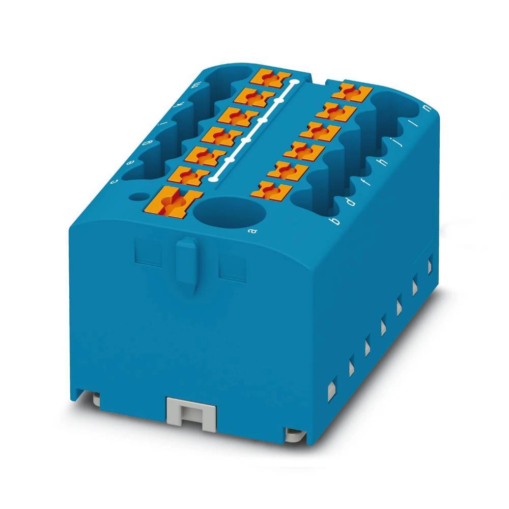 Phoenix 3273354 PTFIX 6/12X2,5 BU Verteilerblock Industriematerial Verbindungstechnik Reihenklemmen