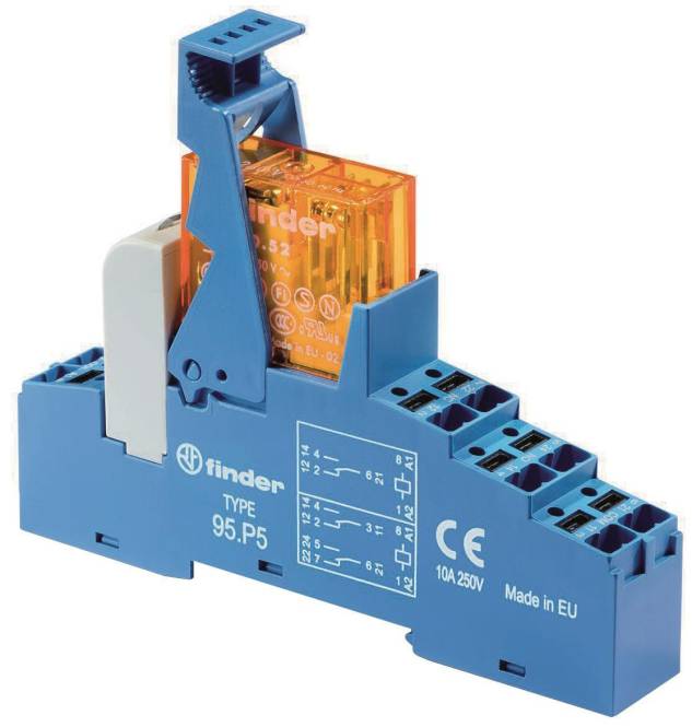 Finder Koppelrelais 48.P5.8.230.0060 2W 8A 230VAC Industriematerial Ind-Schaltgeraete