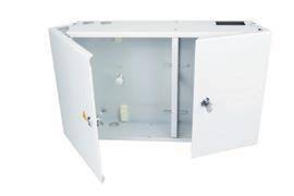 TG Modularer LWL H02050A0295 Wandverteiler 390x260x100m RAL7035 Install.Baumaterial Netzw.Telekomm