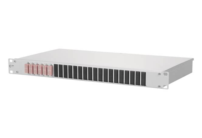 Metz OpDAT fix 6xSC-D OM4 150257BB06-E Keramik erikaviolett 19z 1HE Spleißbox Install.Baumaterial