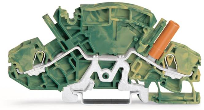 WAGO 2007-8807 2-Leiter-Schutzleiter- klemme,6 mm² Industriematerial Verbindungstechnik