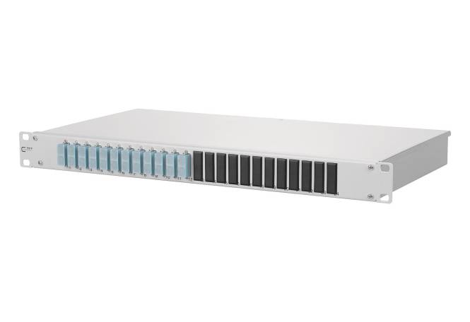 Metz OpDAT fix 12xSC-D OM3 150255BA12-E Spleißbox bestückt Install.Baumaterial Netzw.Telekomm
