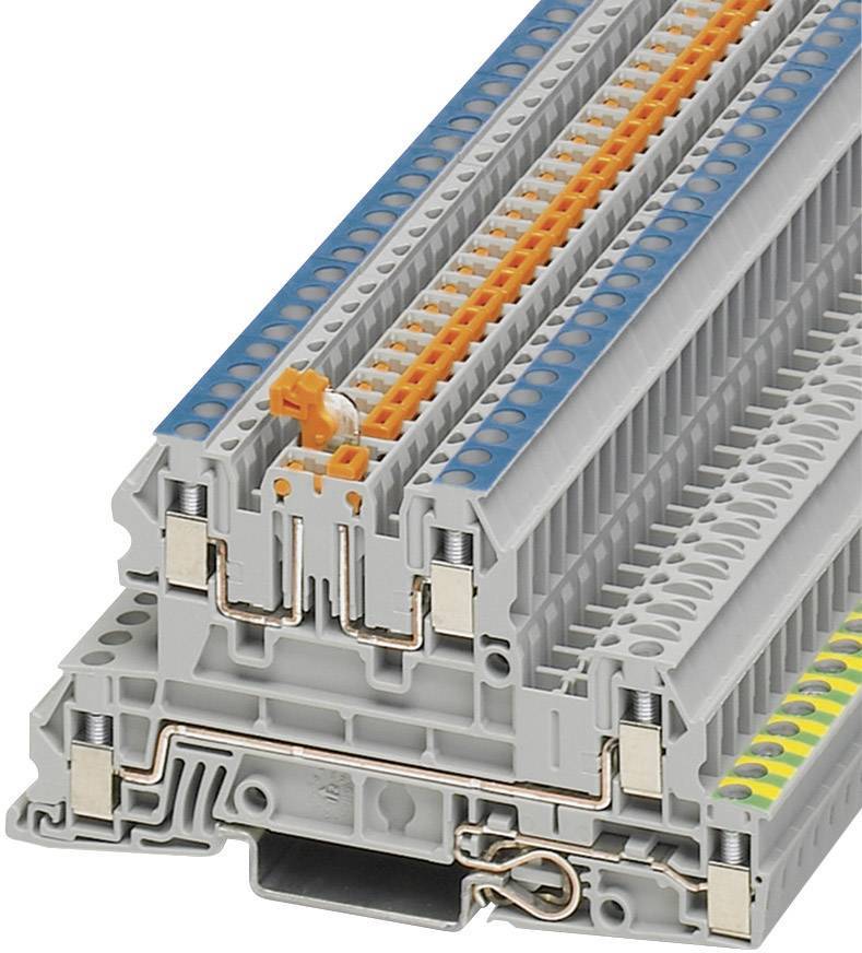 Phoenix 3076032 UTI 2,5-PE/L/NTB Installationsetagenklemme Industriematerial Verbindungstechnik