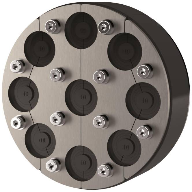 HAUF P -CABLE HRD 150 - SG - 9 / 6 - 25 Basic SG für 9 Kabel D 6-25mm HRD 150 - Industriematerial