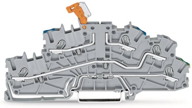 WAGO 2003-6641 Installationsetagen- klemme,mit schwenkbarem Trennmesser Industriematerial