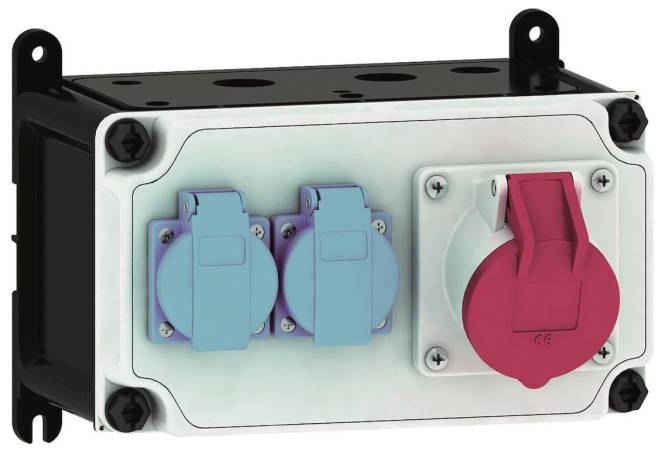 BALS Steckdosen Kombinationen 89004 VARIABOX -S -89004 Industriematerial Verbindungstechnik