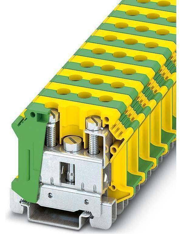 Phoenix 3074091 UTI 35-PE Installationsschutzleiterklemme Industriematerial Verbindungstechnik