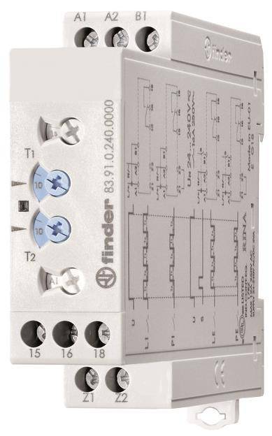 Finder Taktgeber 83.91.0.240.0000 1W 16A 24-240VAC/DC Industriematerial Ind-Schaltgeraete