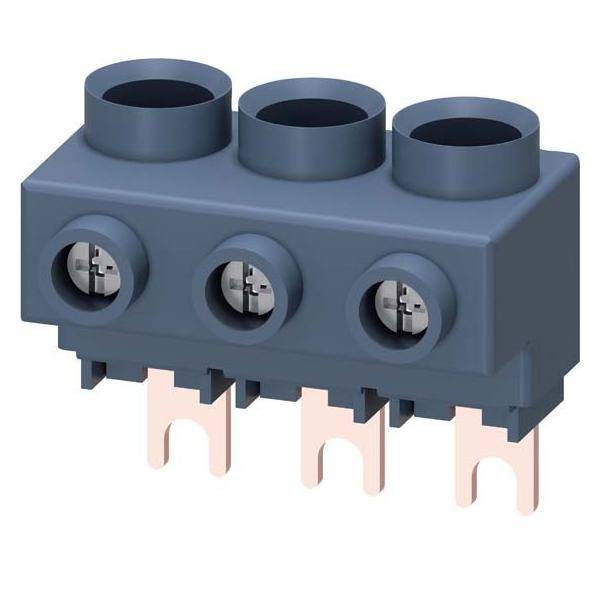 Siemens 3RV29255AB 3Ph.-Einspeiseklemme f.3Ph.-SaS Anschluss v.oben S00/S0 Industriematerial