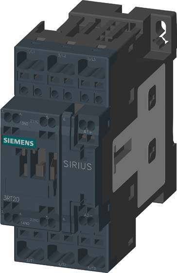 Siemens 3RT20262BB40 Schütz AC-3 11kW/400V 1S+1Ö 24VDC 3p S0 Industriematerial Ind-Schaltgeraete