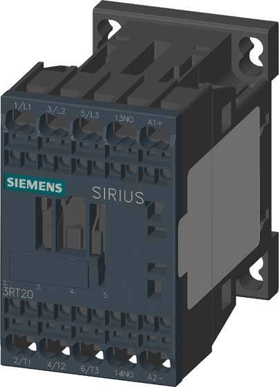 Siemens 3RT20162BB41 Schütz AC-3 4kW/400V 1S 24VDC 3p S00 Industriematerial Ind-Schaltgeraete