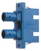 TG ST/SC Duplex Adapter für J08082A0010 Multimode Phosphorbronzehülse blau Install.Baumaterial