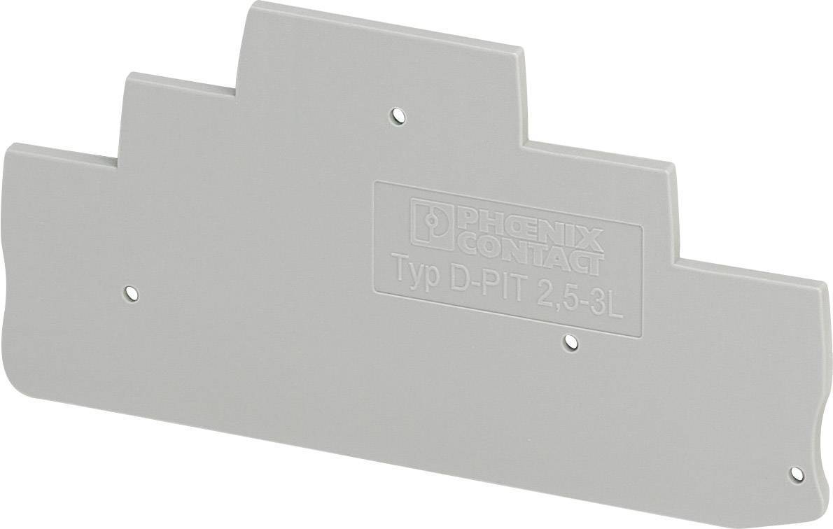 Phoenix 3211647 Deckel D-PT 2,5-3L Industriematerial Verbindungstechnik Reihenklemmen