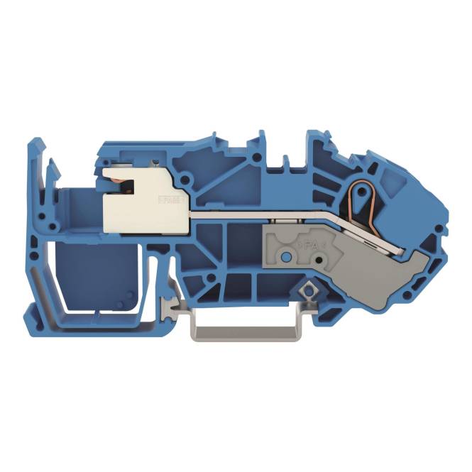 WAGO 2016-7714 1-Leiter-N-Trennklemme,16 mm²,Push-in CAGE CLAMP,blau Industriematerial