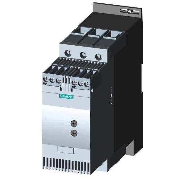 Siemens 3RW30361BB14 Sanftstarter S2 45A 22kW/400V 40°C 110-230VAC/DC Schraub Industriematerial