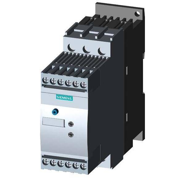 Siemens 3RW30281BB04 Sanftstarter S0 38A 18,5kW/400V 40°C 24VAC/DC Schraub. Industriematerial