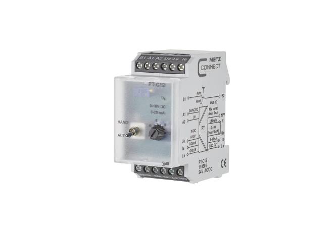 Metz Potentialtrenner PT-C12 24VAC/DC Industriematerial Ind-Schaltgeraete Indus.Relais/Schütz