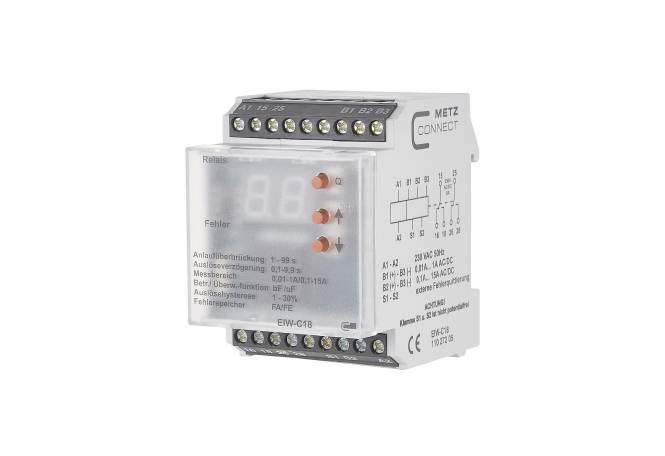 Metz EIW-C18 230VAC 2WE 2WE 11027205 Industriematerial Ind-Schaltgeraete Indus.Relais/Schütz