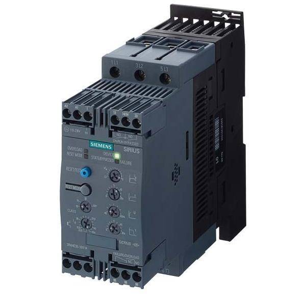 Siemens 3RW40361BB14 Sanftstarter S2 45A 22kW/400V 40°C 110-230VAC/DC Schraub Industriematerial
