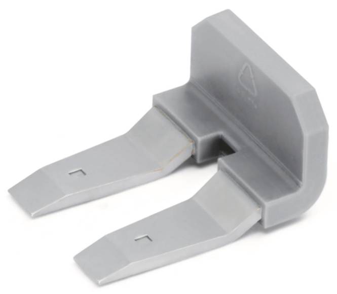 WAGO 285-450 Brücker,isoliert,grau Industriematerial Verbindungstechnik Reihenklemmen