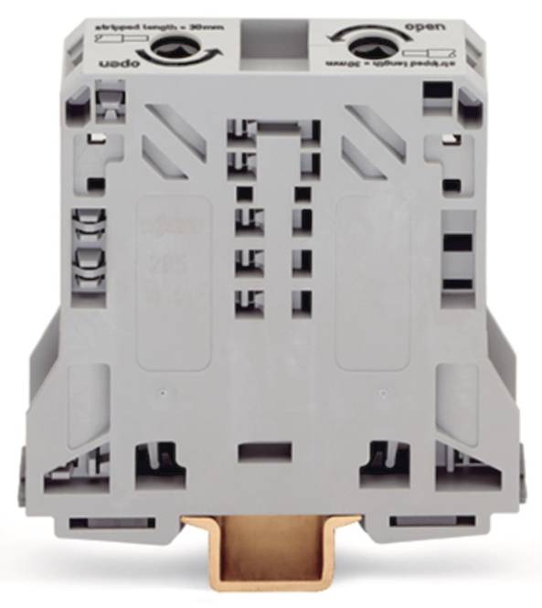 WAGO 285-150 2-Leiter-Durchgangs- klemme,50 mm² Industriematerial Verbindungstechnik Reihenklemmen