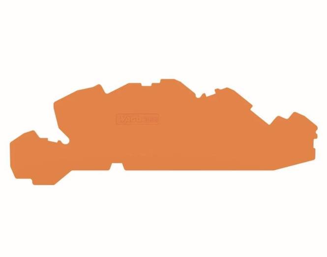 WAGO 2005-7692 Abschluss-und Zwischenplatte,,orange Industriematerial Verbindungstechnik