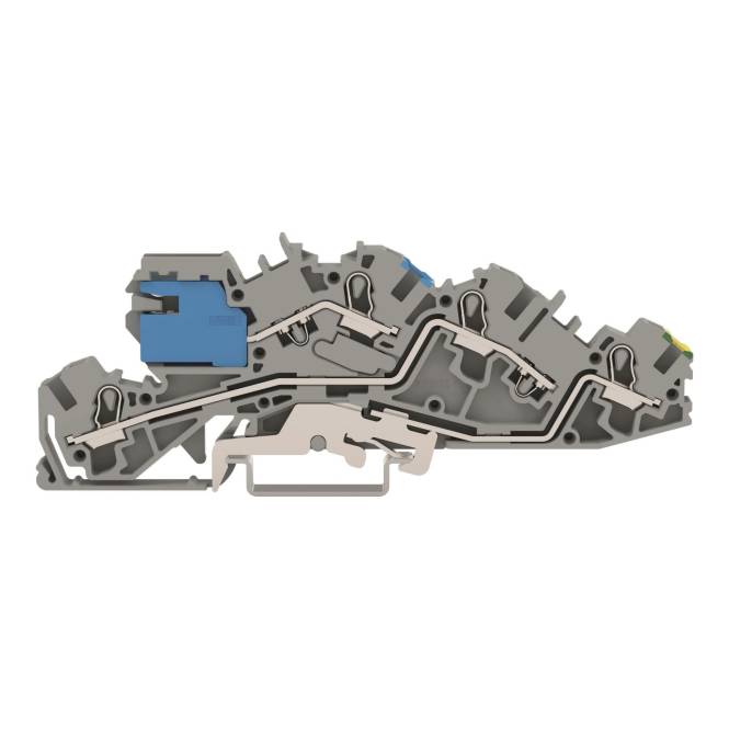 WAGO 2005-7641 Installationsetagen- klemme,mit N-Trennschlitten,NT/L/PE,grau Industriematerial