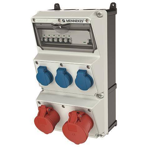 Mennekes Steckdosen-Kombination 930008 AMAXX Industriematerial Verbindungstechnik Steckverbinder