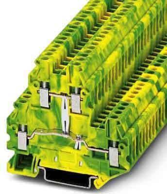 Phoenix 3044665 UTTB 2,5-PE Durchgangsklemme Industriematerial Verbindungstechnik Reihenklemmen