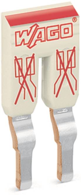 WAGO 2002-472 Schachtelbrücker, 2-fach,isoliert, lichtgrau Industriematerial Verbindungstechnik