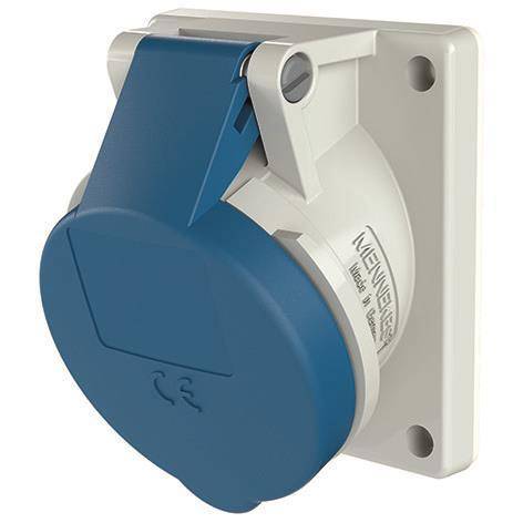 Mennekes 16A3P 6H230V Anbaudose 1632 TwinCONTACT IP44 Industriematerial Verbindungstechnik