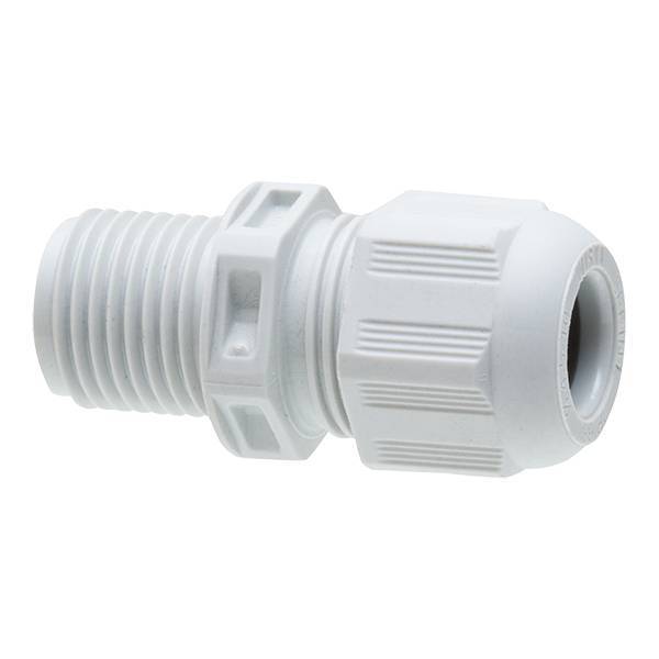WISKA Kabelverschraubung ESKV-L 16 M16 lang lgr RAL7035 10066391 Industriematerial